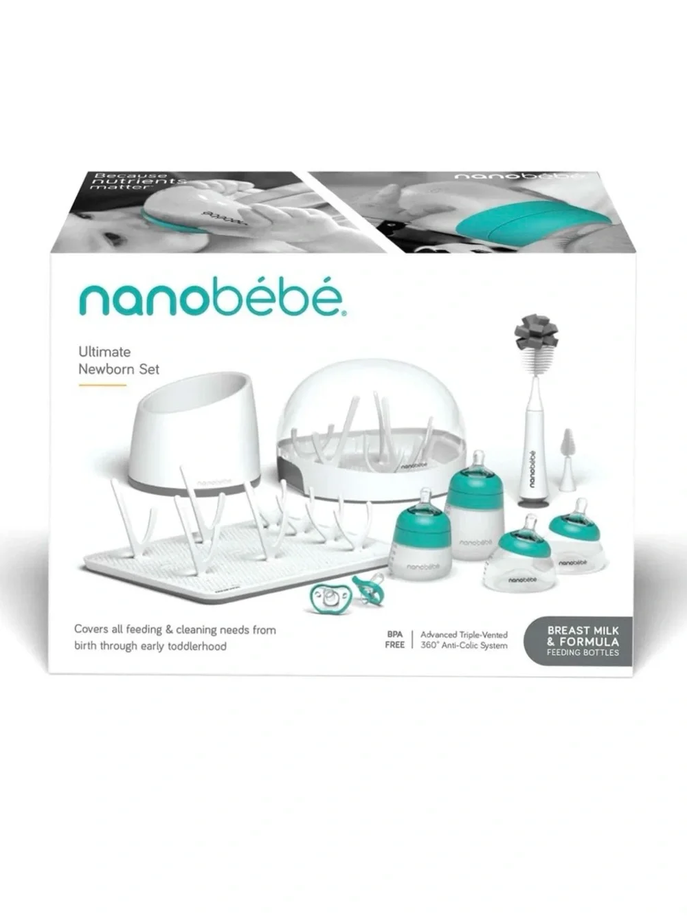 NANOBEBE ULTIMATE NEWBORN BABY SET